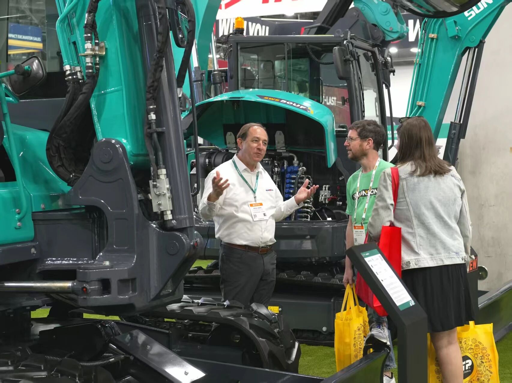 2026美国拉展圆满收官,山河智能高端定制再获认可!